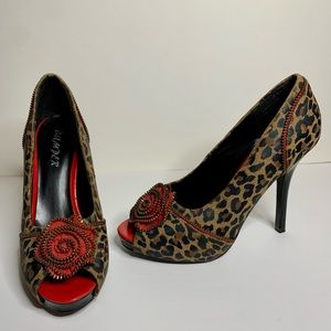 Leopard Print Heels 👠🐆